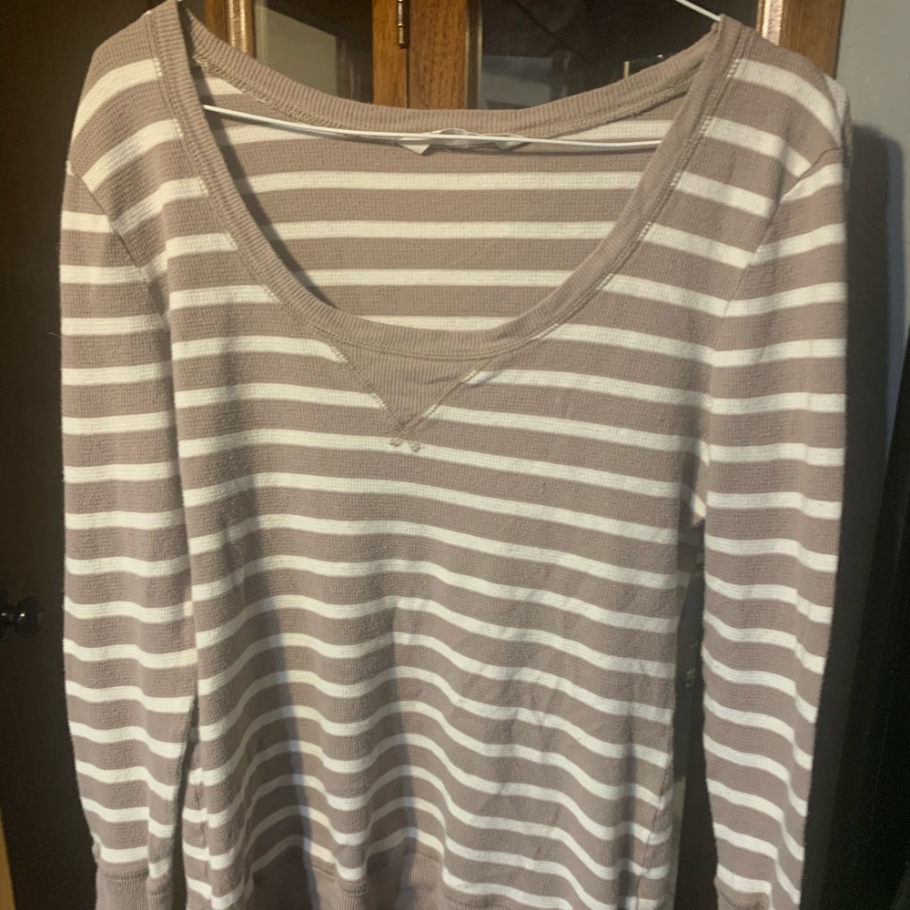 Long Sleeved Crew Neck Sweater